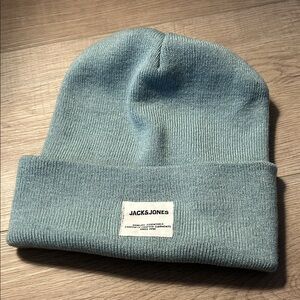 Jack & Jones Sky Blue Knit Beanie